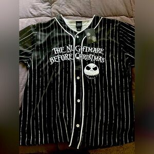 Nightmare Before Christmas 'Our Universe' Baseball jersey. Size 2XL. Brand New